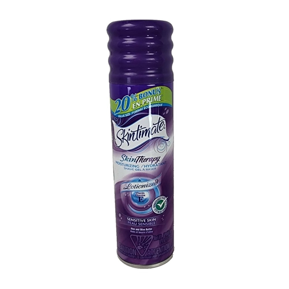 Skintimate Skin Therapy Moisturizing Shave Gel Sensitive Skin Bonus Value Size‎